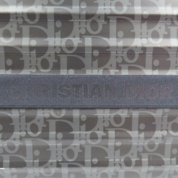 Christian Dior Rimowa Collaboration Limited Travel Bag Handbag Aluminum Black - Picture 14 of 16